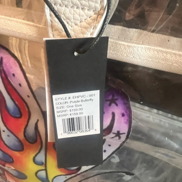 Ed Hardy NWT Clear Tote Retail $159 - Picture 4 of 4